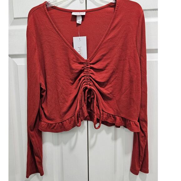 Ingrid + Isabel Top SIZE XXL Burnt Orange - Picture 1 of 2